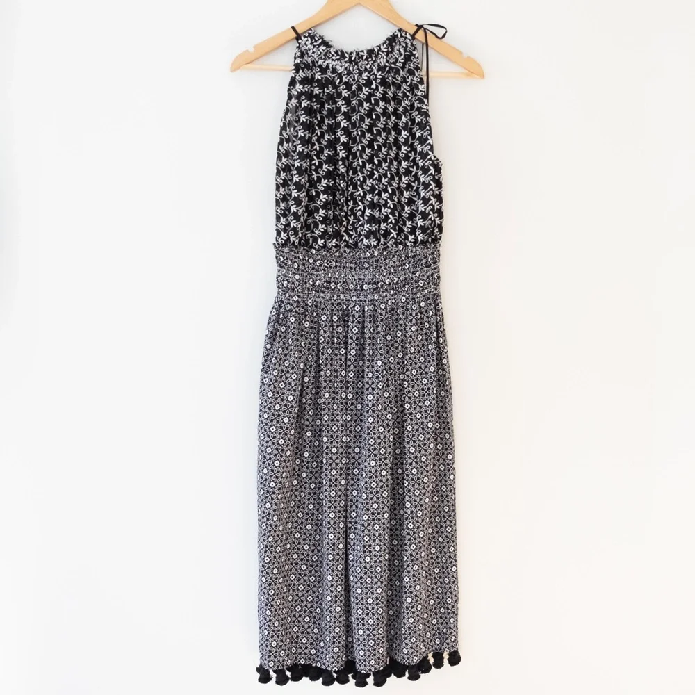 Altuzarra Ruched Floral Halter Midi Dress - Picture 9 of 10